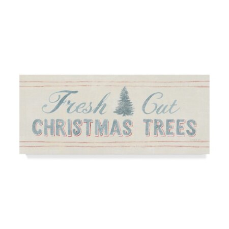 Trademark Fine Art Danhui Nai 'Floursack Holiday V' Canvas Art, 20x47 WAP08867-C2047GG